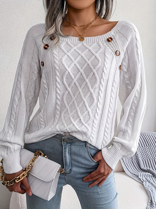 Cozy Cable Knit Sweater